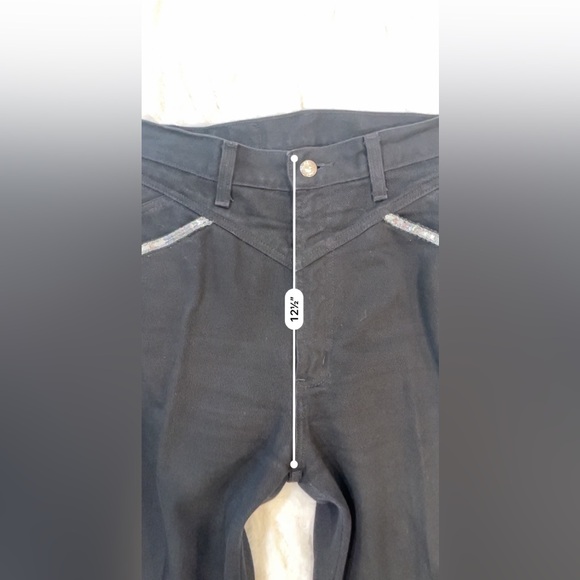 Vintage Rocky Mountain Black Sequence Jeans Size 13 - Picture 13 of 13